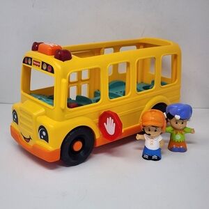 Kids Toy - Little People Fisher Price School Bus